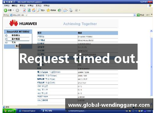Request timed out.
